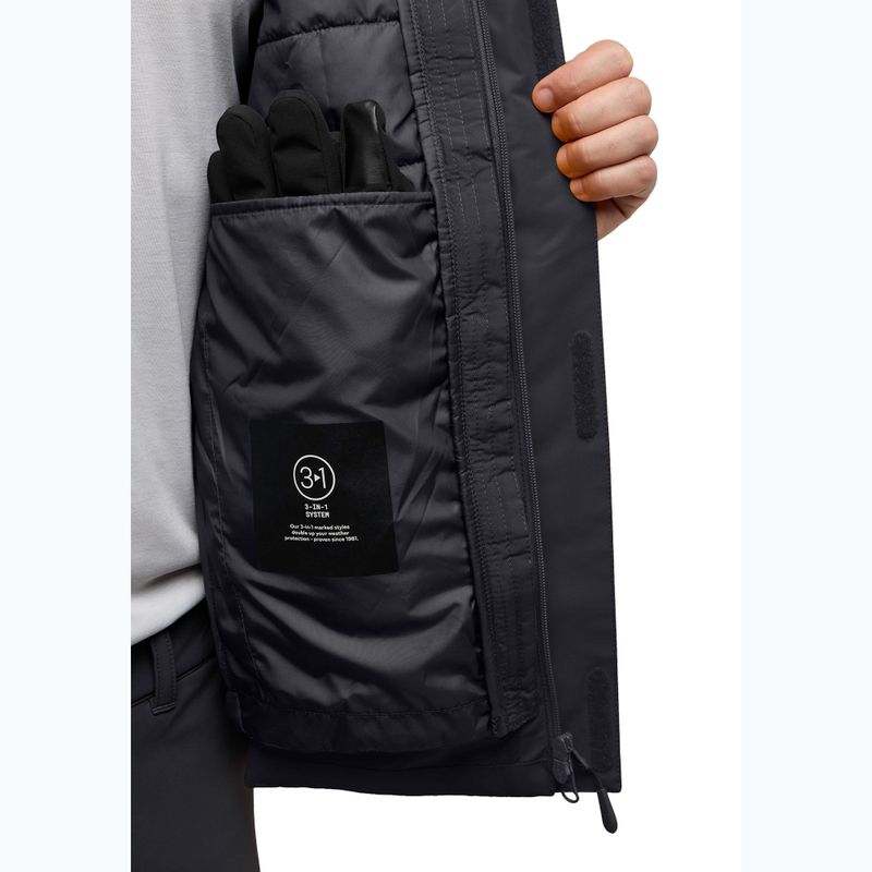 Vyriška striukė 3in1 Jack Wolfskin Jasper 3In1 phantom 14