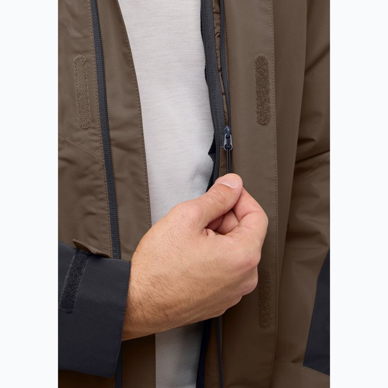 Vyriška striukė 3in1 Jack Wolfskin Jasper 3In1 cold coffee 13