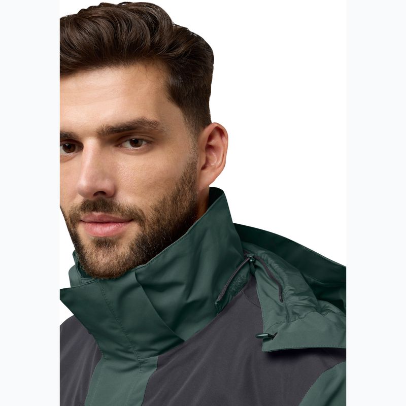 Vyriška striukė 3in1 Jack Wolfskin Jasper 3In1 black olive 6
