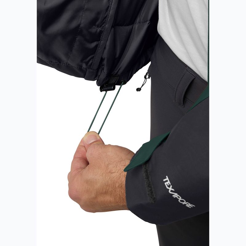 Vyriška striukė 3in1 Jack Wolfskin Jasper 3In1 black olive 16