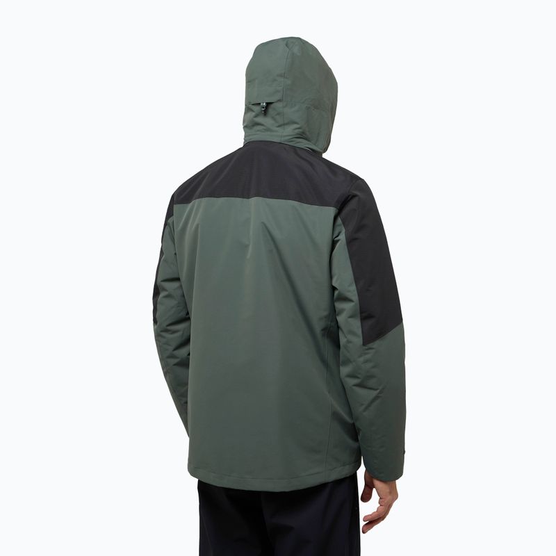 Vyriška striukė 3in1 Jack Wolfskin Romberg 3In1 slate green 4