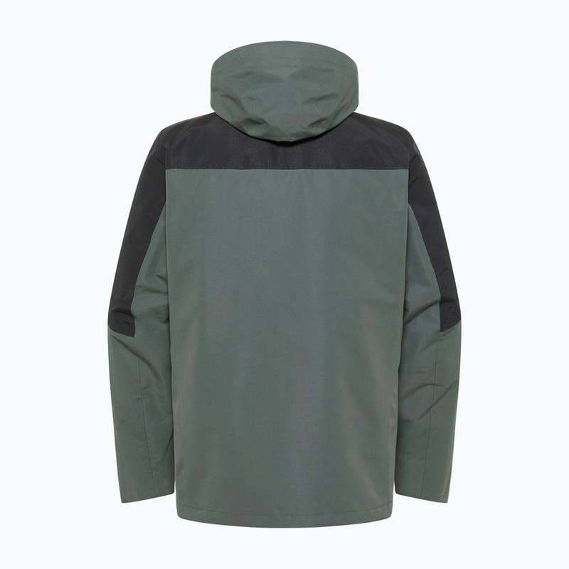 Vyriška striukė 3in1 Jack Wolfskin Romberg 3In1 slate green 19