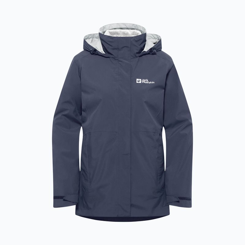 Moteriškas fliso džemperis Jack Wolfskin Rotwand 3In1 graphite 11