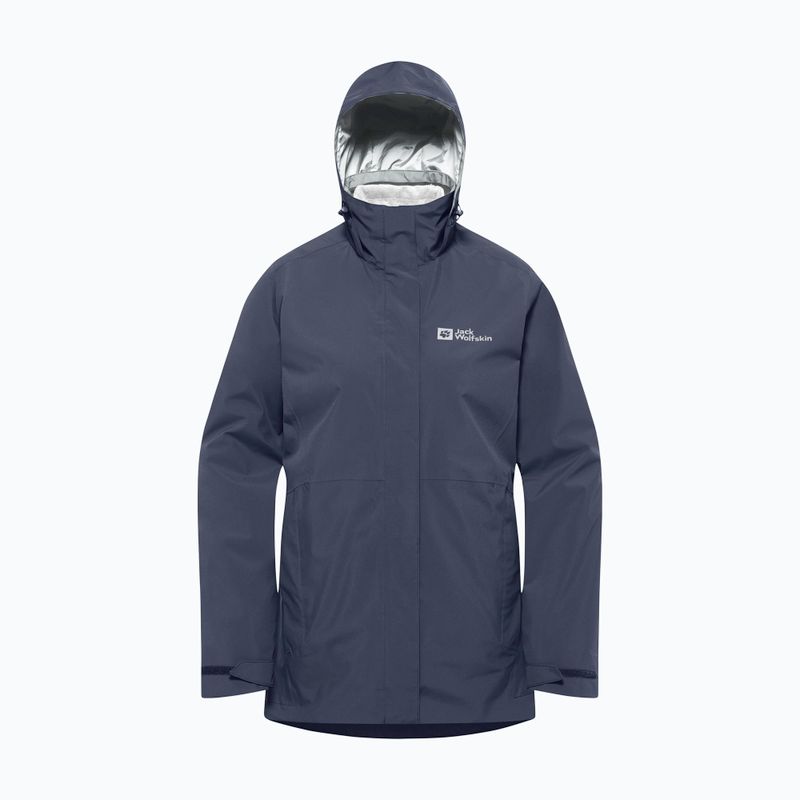 Moteriškas fliso džemperis Jack Wolfskin Rotwand 3In1 graphite 13