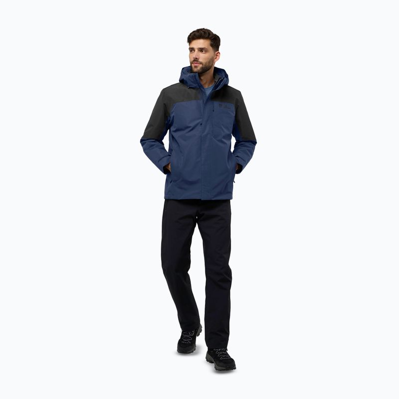 Vyriška striukė 3in1 Jack Wolfskin Romberg 3In1 midnight sky 2