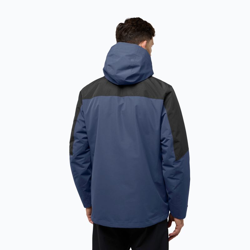 Vyriška striukė 3in1 Jack Wolfskin Romberg 3In1 midnight sky 3