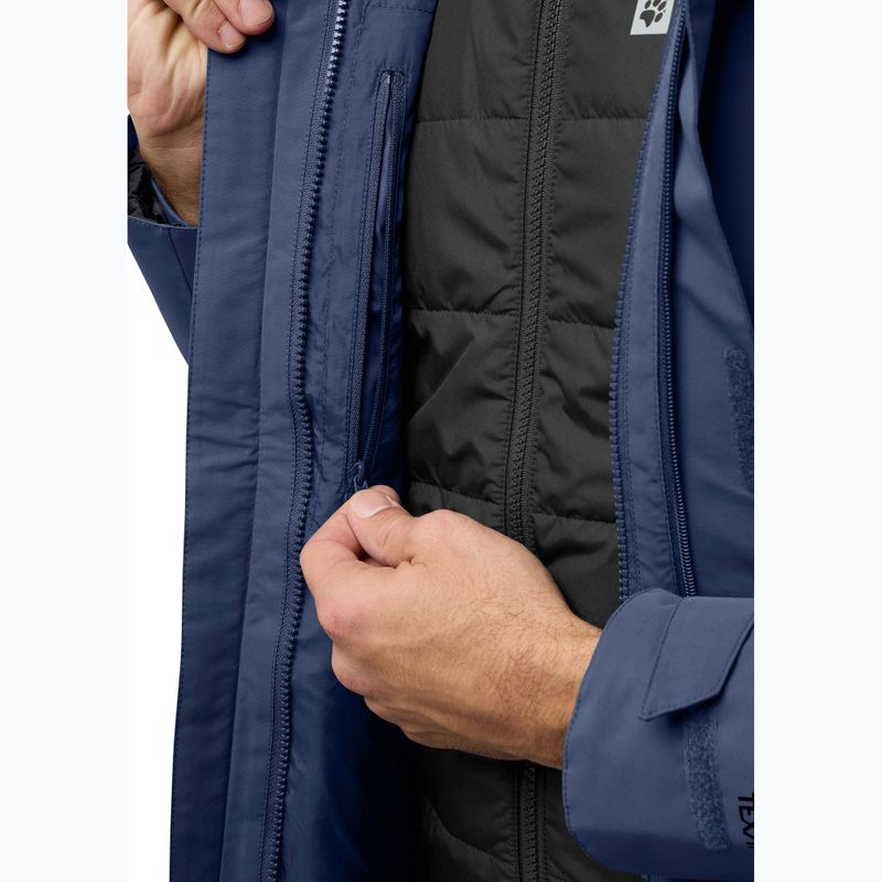 Vyriška striukė 3in1 Jack Wolfskin Romberg 3In1 midnight sky 12
