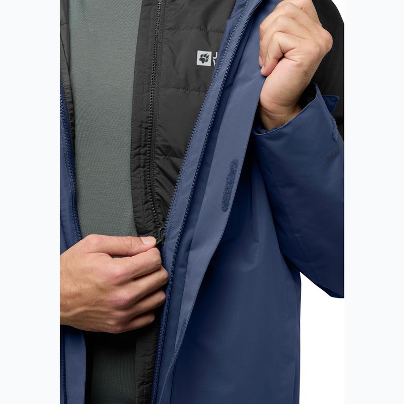 Vyriška striukė 3in1 Jack Wolfskin Romberg 3In1 midnight sky 14