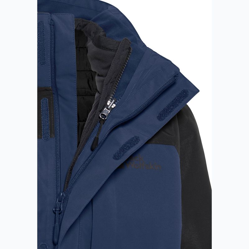Vyriška striukė 3in1 Jack Wolfskin Romberg 3In1 midnight sky 22