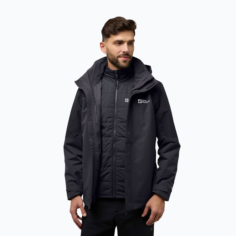 Vyriška striukė 3in1 Jack Wolfskin Romberg 3In1 phantom