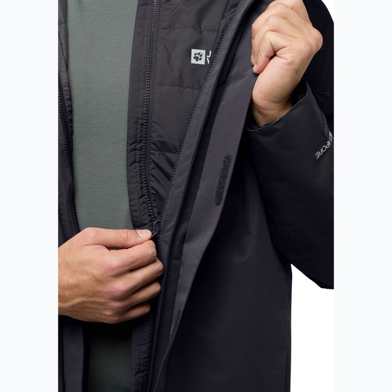 Vyriška striukė 3in1 Jack Wolfskin Romberg 3In1 phantom 12