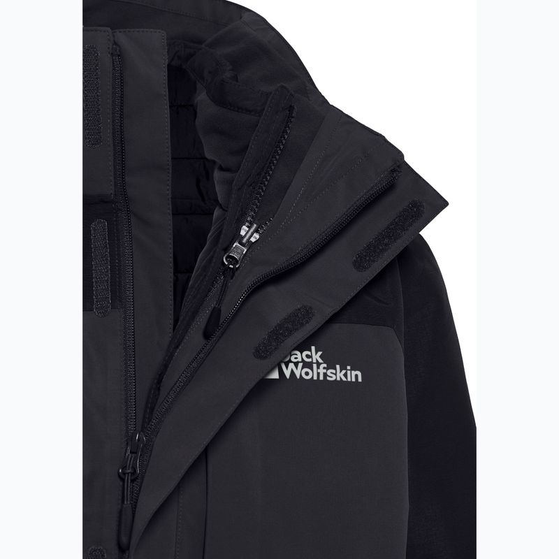 Vyriška striukė 3in1 Jack Wolfskin Romberg 3In1 phantom 22