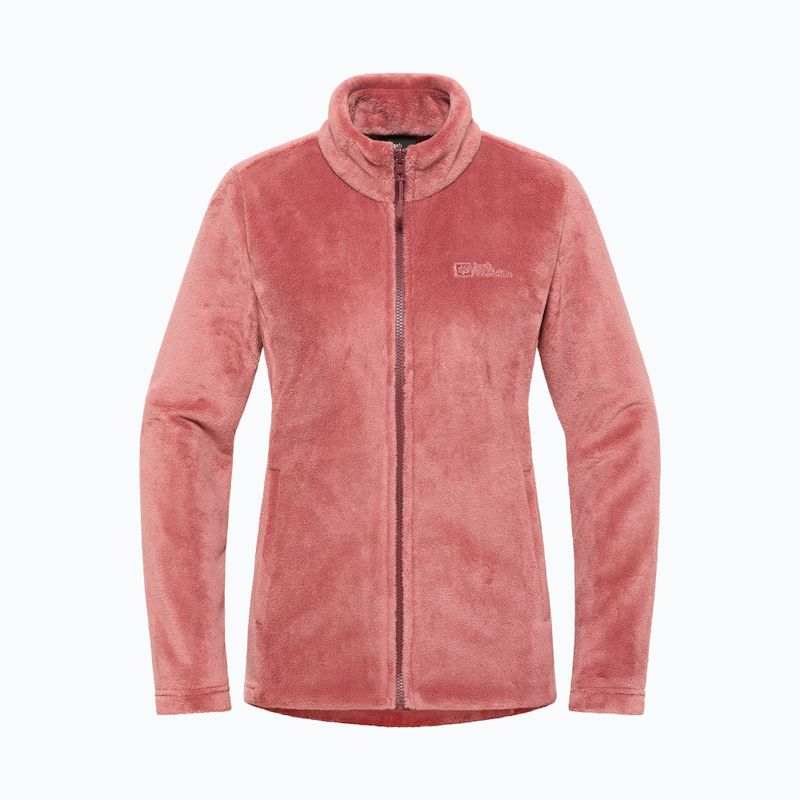 Moteriškas fliso džemperis Jack Wolfskin Rotwand 3In1 red ochre 15