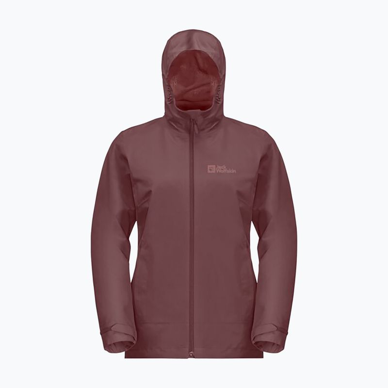 Moteriška striukė 3in1 Jack Wolfskin Moonrise 3In1 red ochre 2