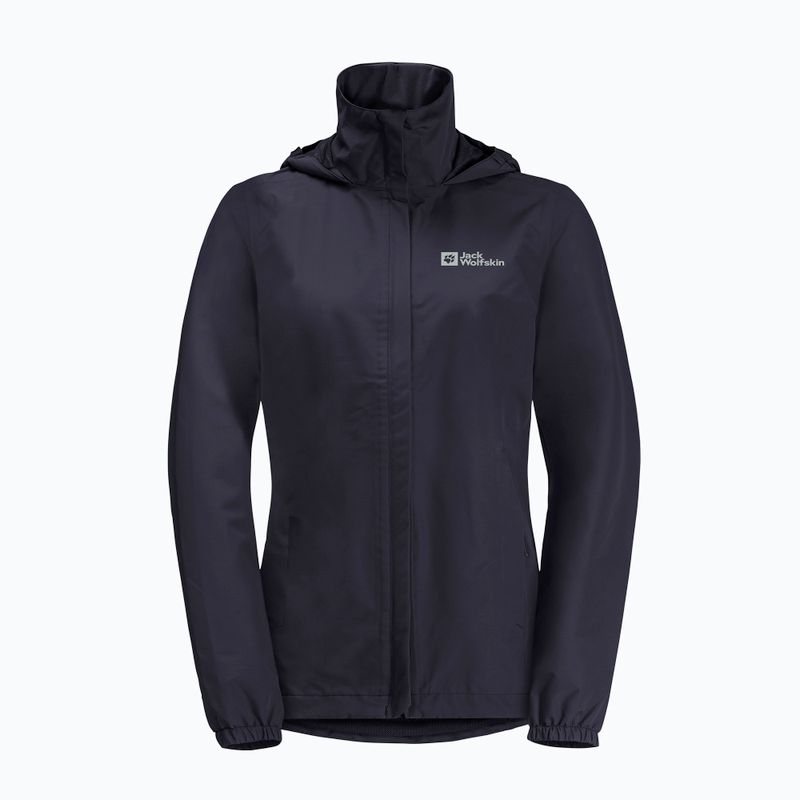 Moteriška striukė nuo lietaus Jack Wolfskin Stormy Point 2L graphite 7