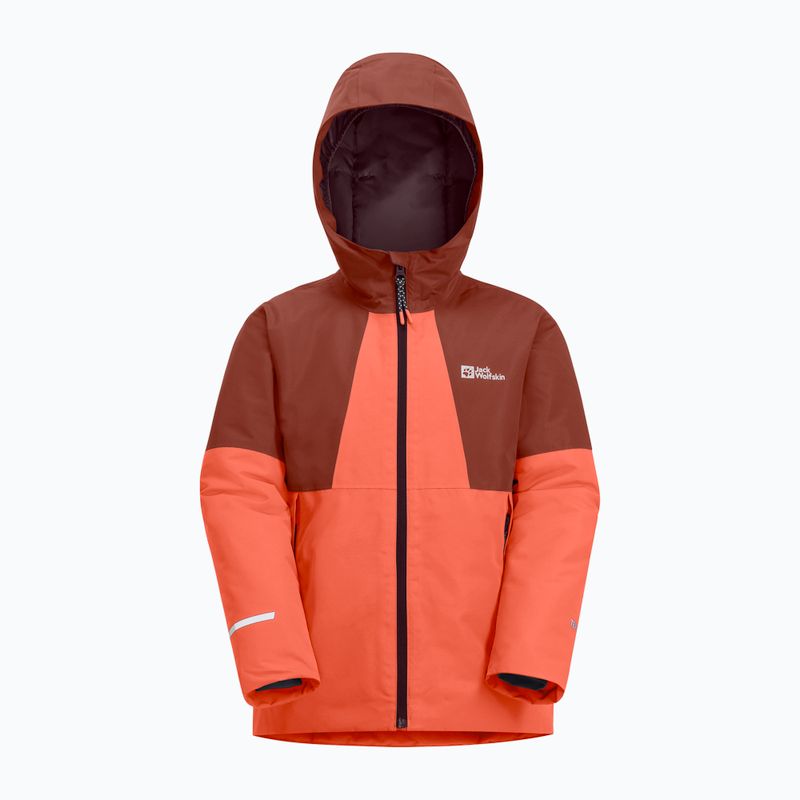Vaikiška pūsta striukė Jack Wolfskin Actamic 2L Ins coral orange 5