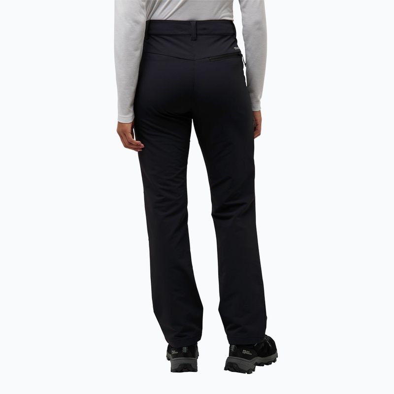 Moteriškos softshell kelnės Jack Wolfskin Activate Thermic black 2