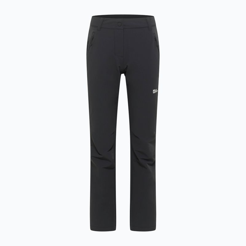 Moteriškos softshell kelnės Jack Wolfskin Activate Thermic black 6