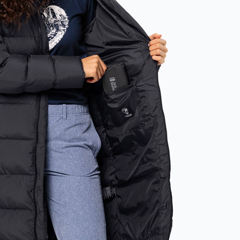Moteriškas pūstas paltas Jack Wolfskin Frozen Palace phantom 5