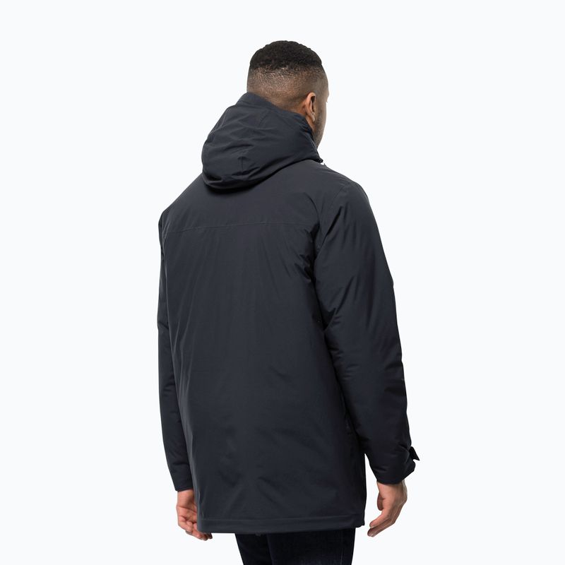 Vyriška pūsta striukė Jack Wolfskin Koenigsbau Parka dark navy 2