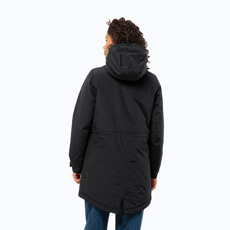Moteriška žieminė striukė Jack Wolfskin Talforst Parka black 2