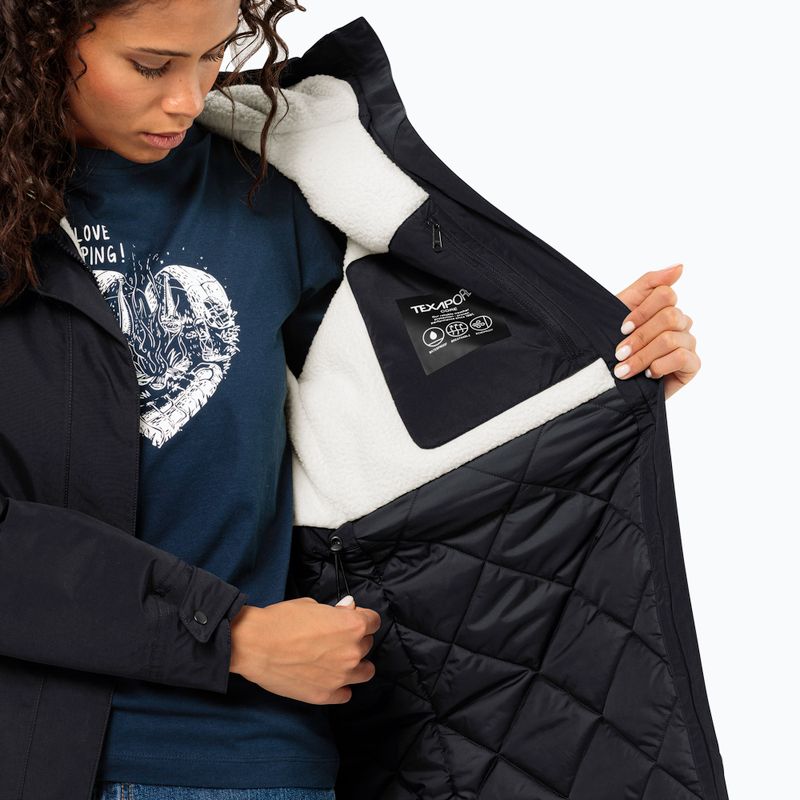 Moteriška žieminė striukė Jack Wolfskin Talforst Parka black 5