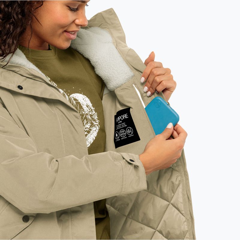 Moteriška žieminė striukė Jack Wolfskin Talforst Parka anis 4