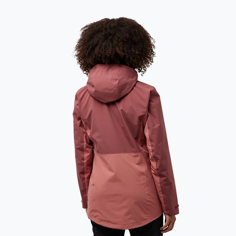 Moteriška striukė 3in1 Jack Wolfskin Hunberg mineral red 2