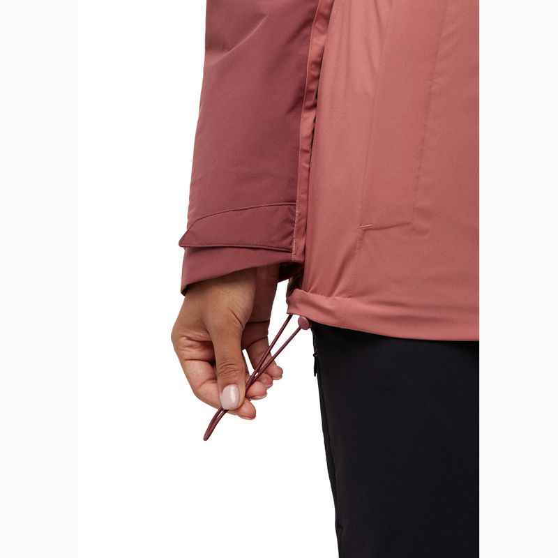 Moteriška 3in1 striukė Jack Wolfskin Hunberg mineral red 8