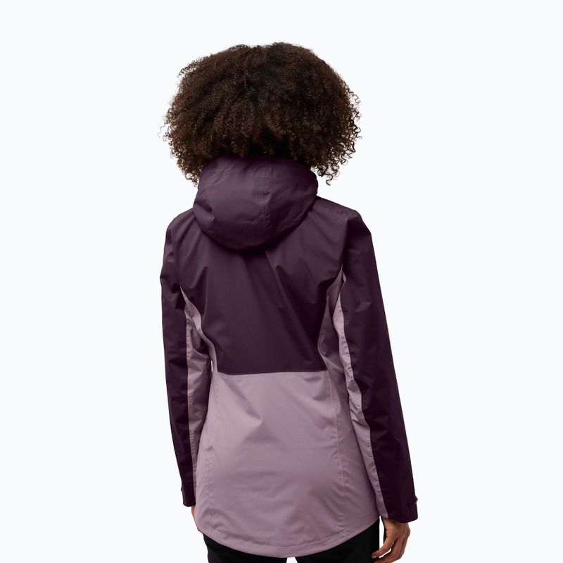 Moteriška 3in1 striukė Jack Wolfskin Hunberg wild blossom 2