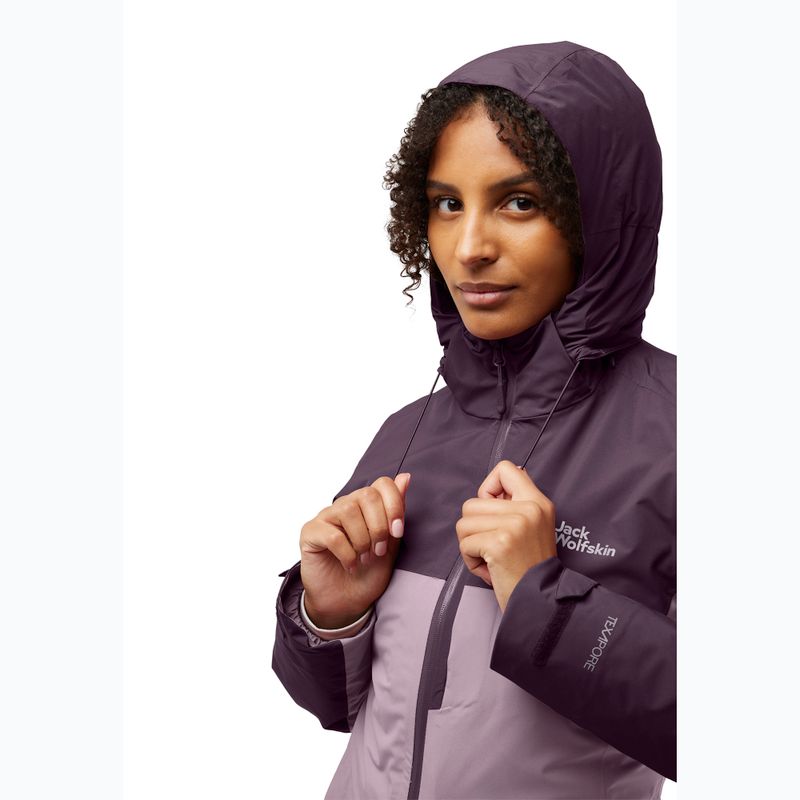 Moteriška 3in1 striukė Jack Wolfskin Hunberg wild blossom 6