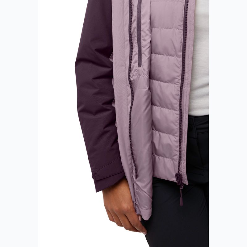 Moteriška 3in1 striukė Jack Wolfskin Hunberg wild blossom 12