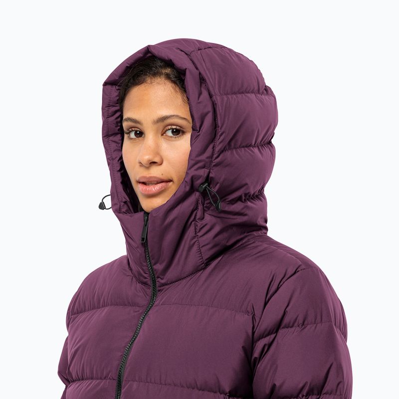 Moteriškas pūstas paltas Jack Wolfskin Frozen Palace berry jam 3