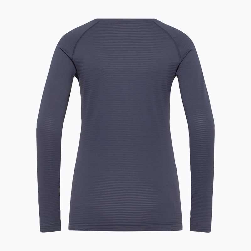 Moteriški termoaktyvūs marškinėliai ilgomis rankovėmis Jack Wolfskin Infinite Warm graphite 4