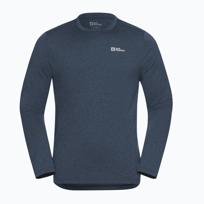 Vyriški termoaktyvūs marškinėliai ilgomis rankovėmis Jack Wolfskin Sky Thermal midnight sky 5