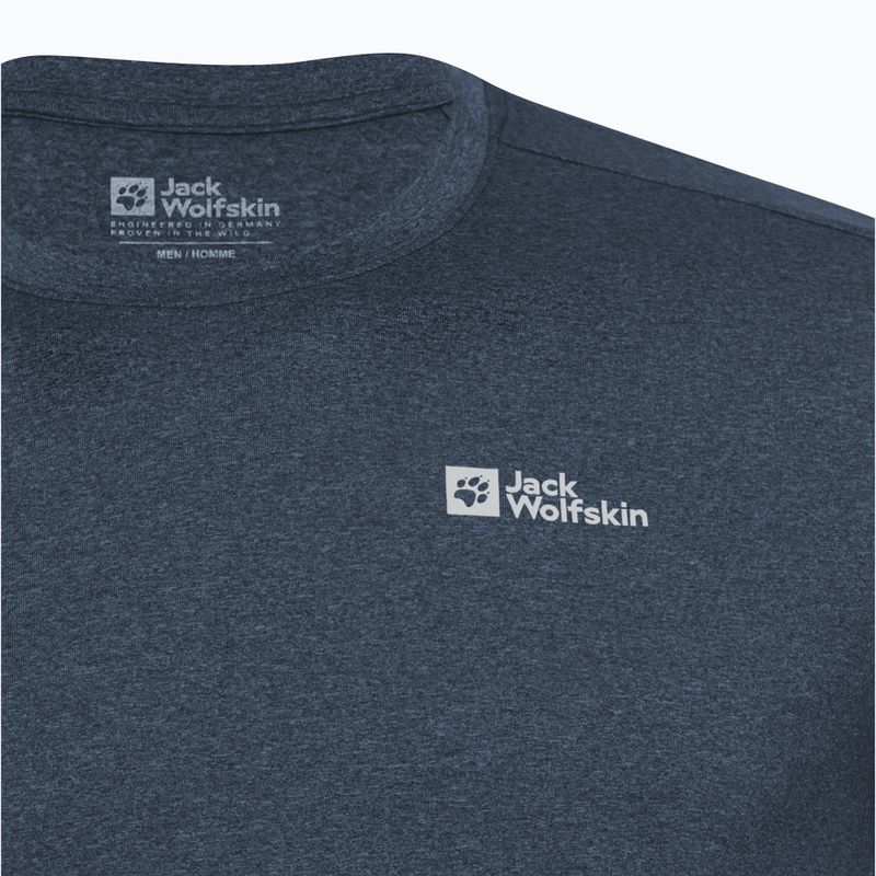 Vyriški termoaktyvūs marškinėliai ilgomis rankovėmis Jack Wolfskin Sky Thermal midnight sky 7