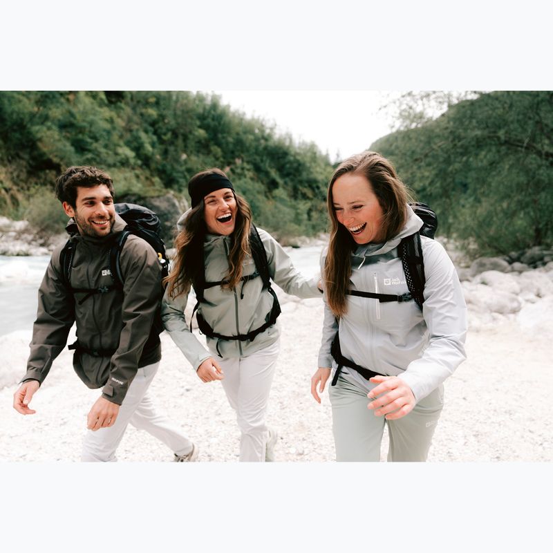 Vyriška striukė nuo lietaus Jack Wolfskin Prelight 2L Ins cold coffee 16