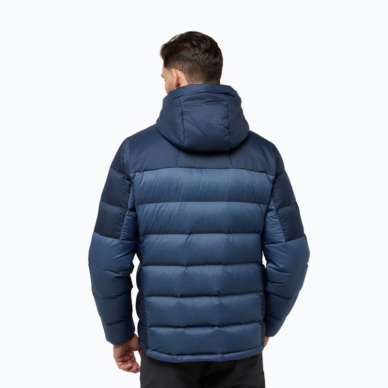 Vyriška pūsta striukė Jack Wolfskin Nebelhorn Down Hoody nature blue 2