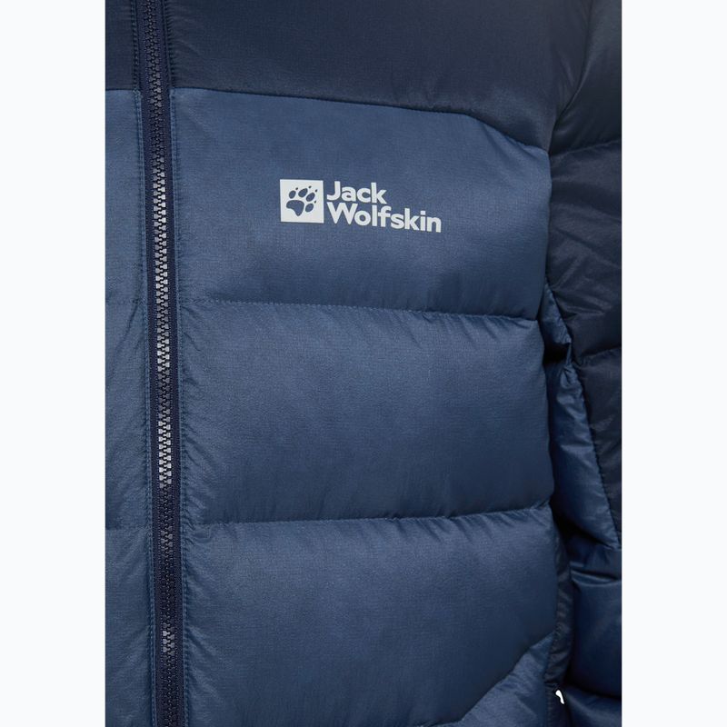 Vyriška pūsta striukė Jack Wolfskin Nebelhorn Down Hoody nature blue 12