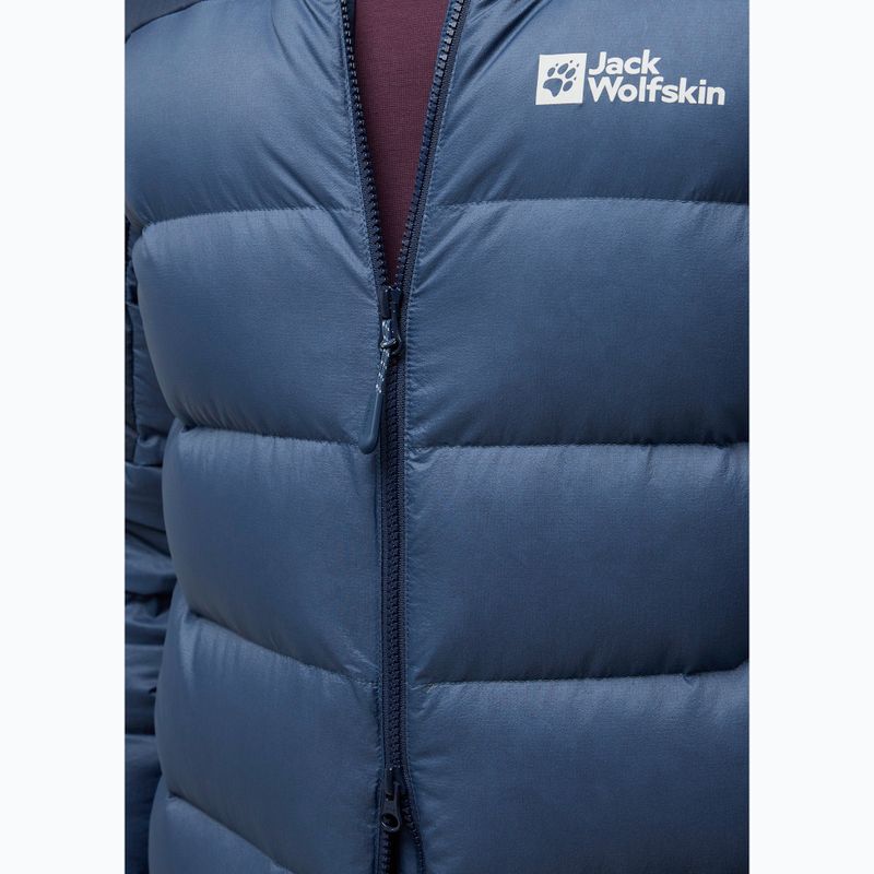 Vyriška pūsta striukė Jack Wolfskin Nebelhorn Down Hoody nature blue 7