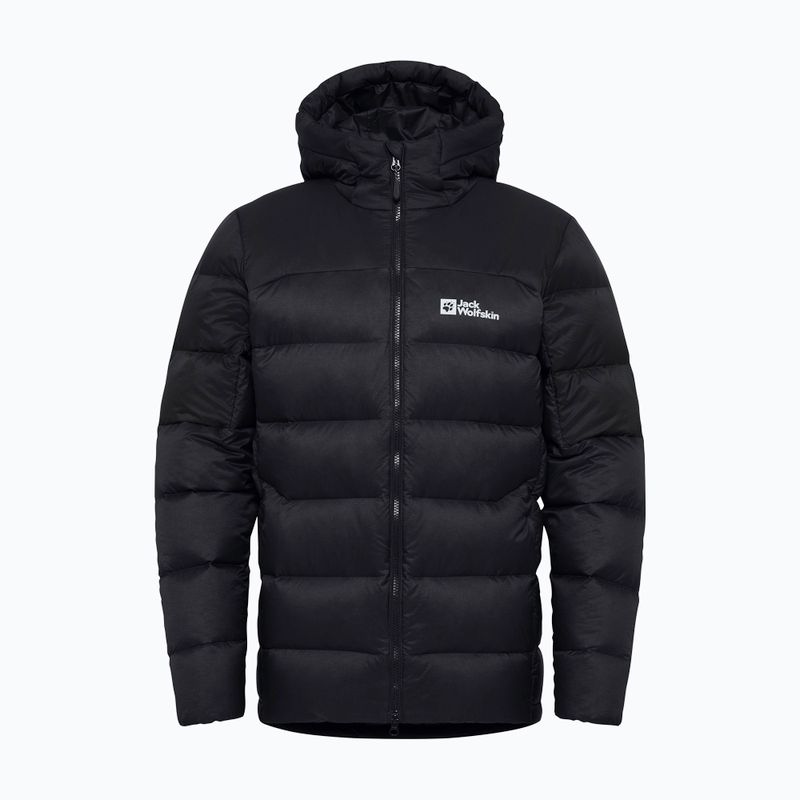 Vyriška pūsta striukė Jack Wolfskin Nebelhorn Down Hoody black 18