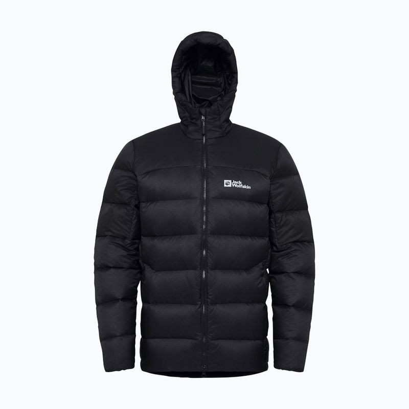 Vyriška pūsta striukė Jack Wolfskin Nebelhorn Down Hoody black 20