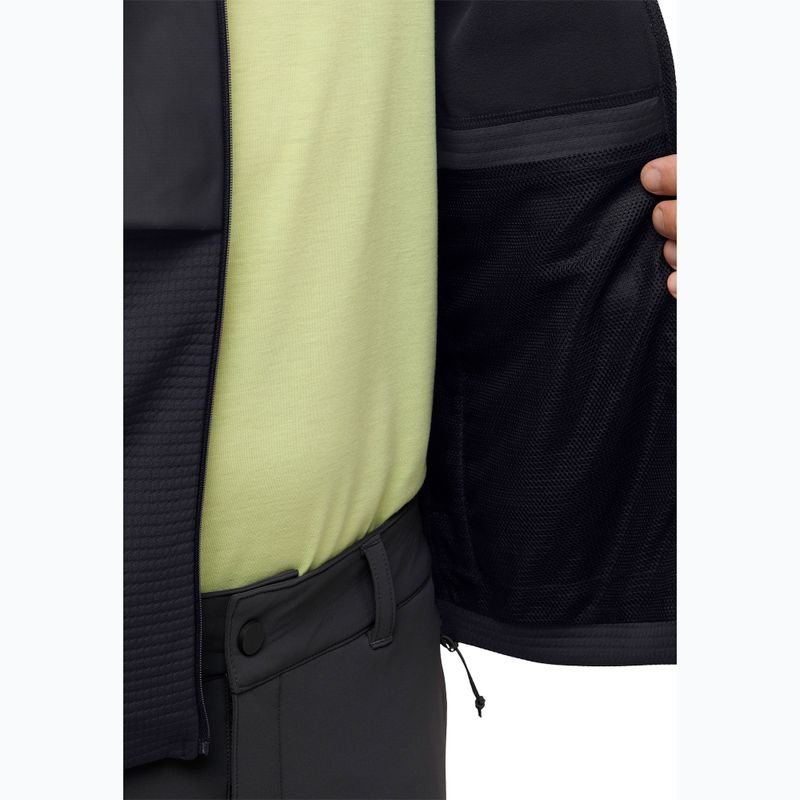 Vyriškas fliso džemperis Jack Wolfskin Dormer black 4