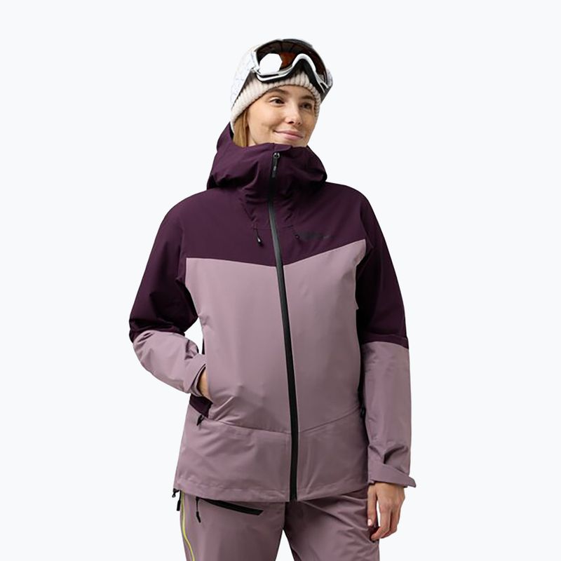 Moteriška ski touring striukė Jack Wolfskin Alpspitze Tour 3L wild blossom