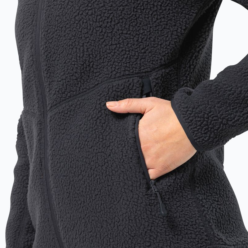 Moteriškas fliso džemperis Jack Wolfskin Kammweg Pile Fz phantom 3