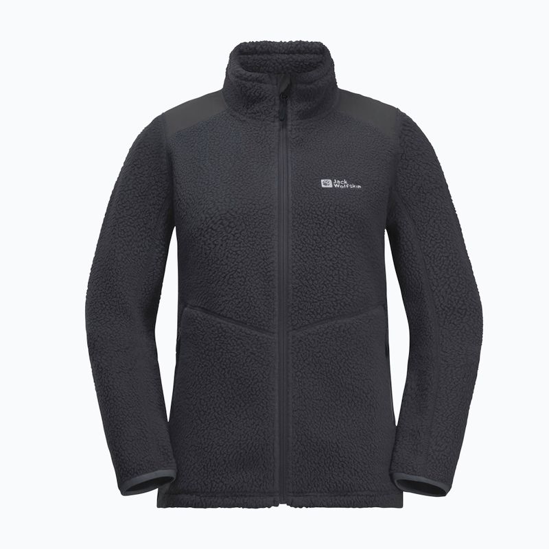 Moteriškas fliso džemperis Jack Wolfskin Kammweg Pile Fz phantom 5