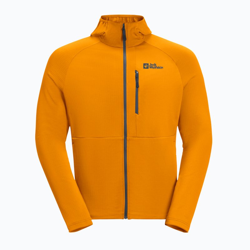 Vyriškas fliso džemperis Jack Wolfskin Kolbenberg Hooded Fz safflower 6
