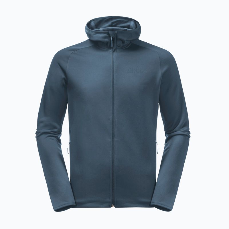 Vyriškas fliso džemperis Jack Wolfskin Baiselberg Hooded Fz 5