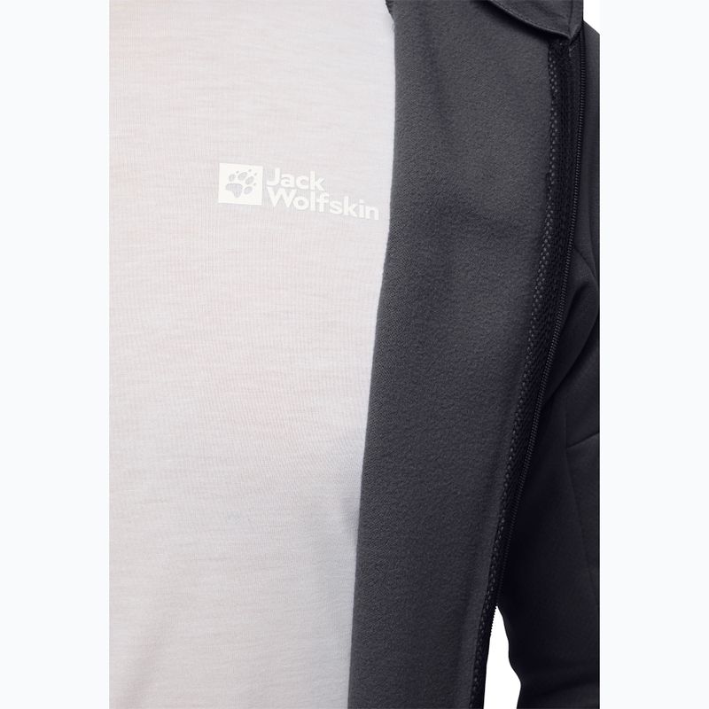 Vyriškas fliso džemperis Jack Wolfskin Alpgrat phantom 6