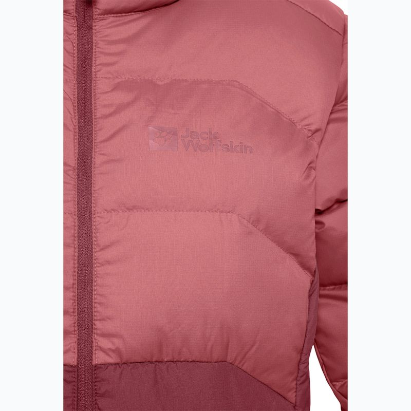 Moteriška pūsta striukė Jack Wolfskin Ather Down Hoody red ochre 4